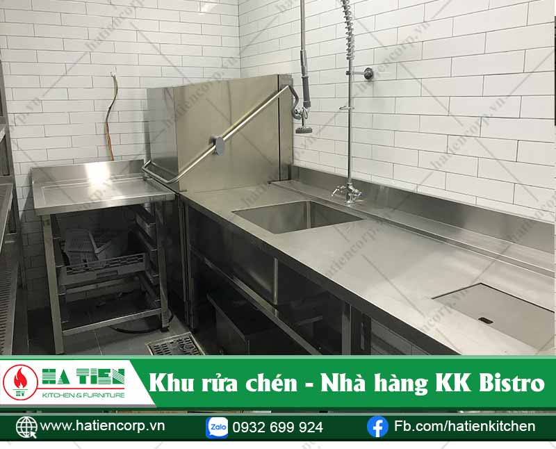 Khu bếp quán cafe đẹp ở Tân Phú - KK Bistro 8