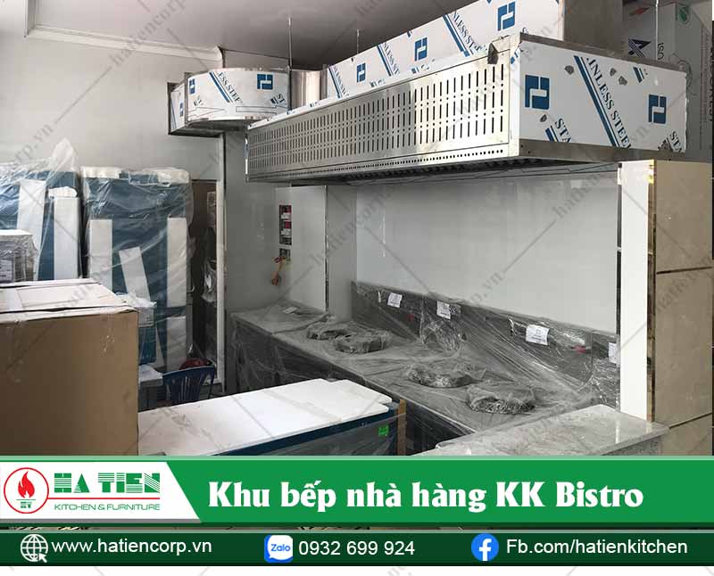 Khu bếp quán cafe đẹp ở Tân Phú - KK Bistro 5