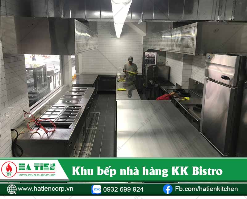 Khu bếp quán cafe đẹp ở Tân Phú - KK Bistro 4