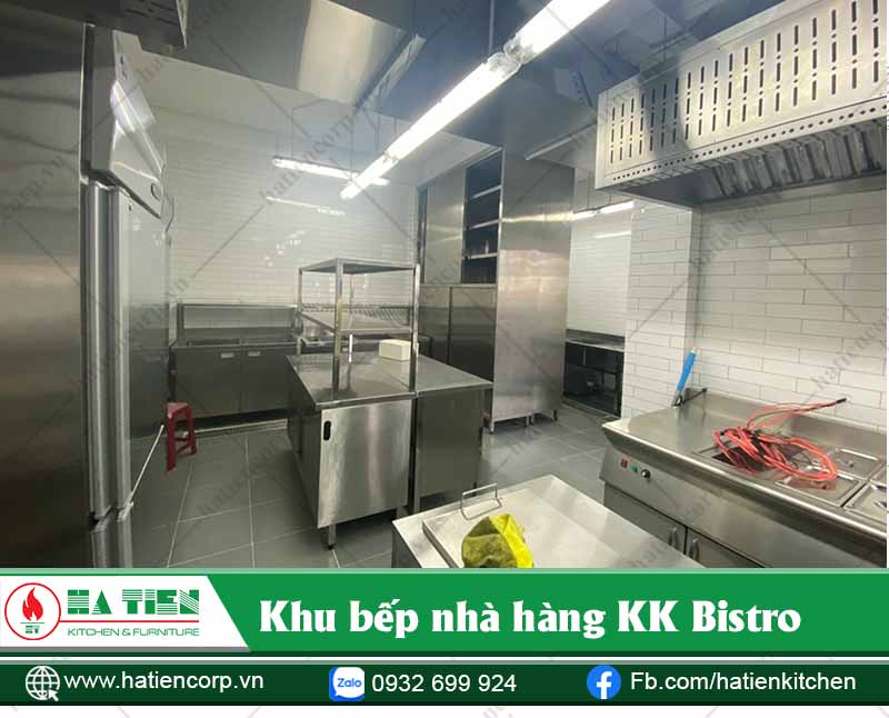 Khu bếp quán cafe đẹp ở Tân Phú - KK Bistro 3