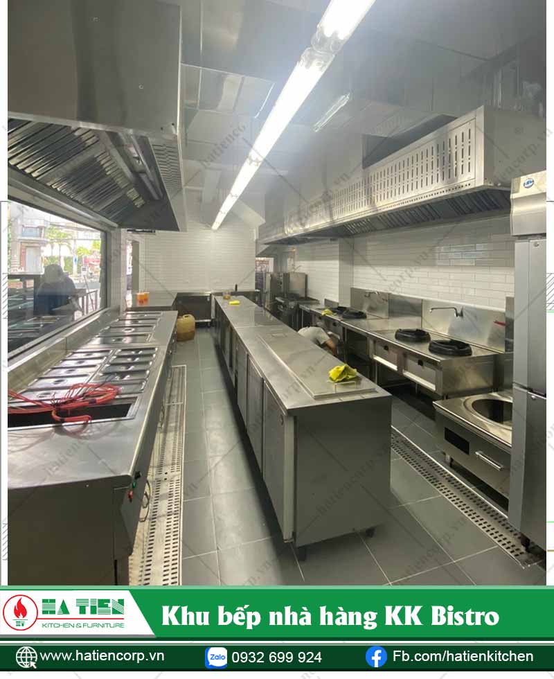 Khu bếp quán cafe đẹp ở Tân Phú - KK Bistro 2