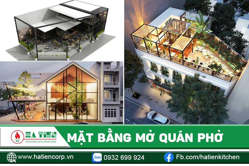 Mặt bằng mở quán phở