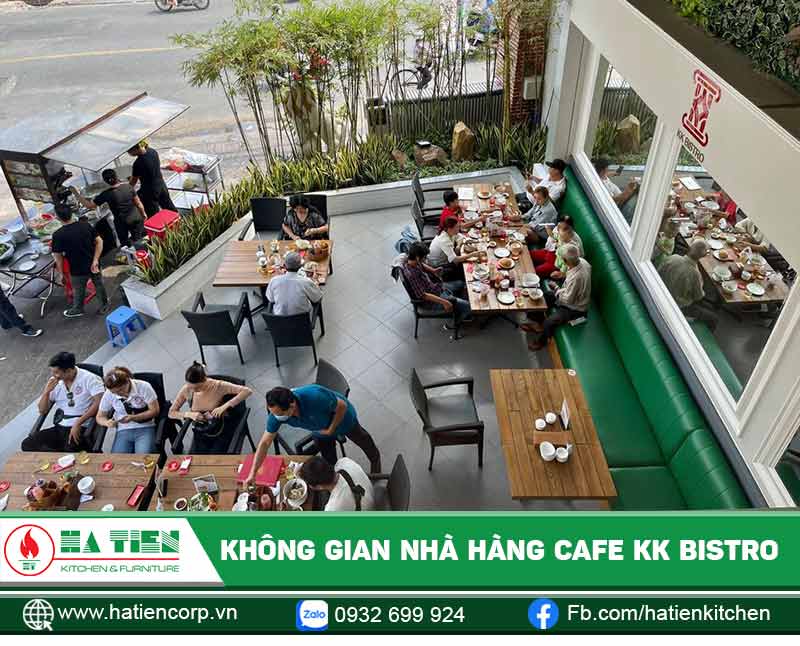 Quán cafe đẹp ở Tân Phú - KK Bistro nằm ở vị trí giao thông thuận lợi