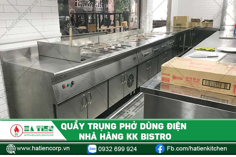 Quầy trụng phở 