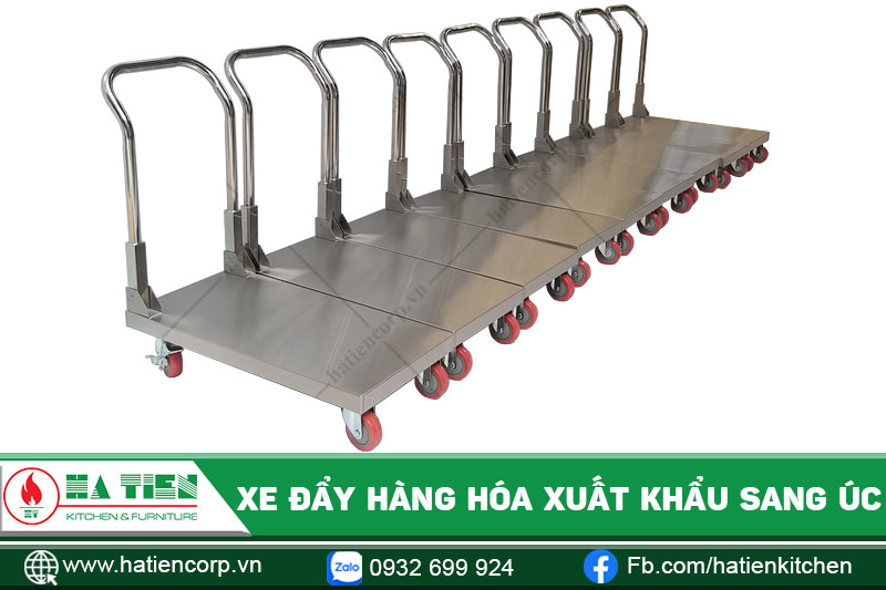 Xe đẩy hàng hóa bằng inox