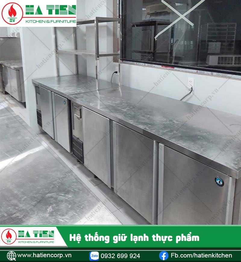 Thiết bị giữ lạnh thực phẩm - Bàn đông & Bàn mát