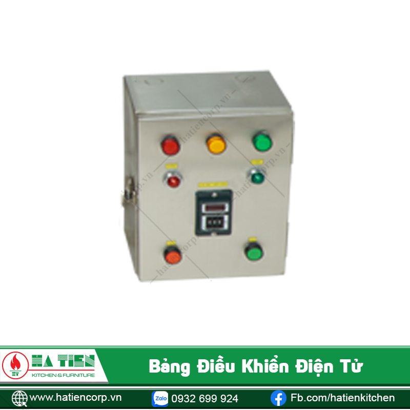 Bảng điều khiển của nồi hầm xương bằng điện công nghiệp
