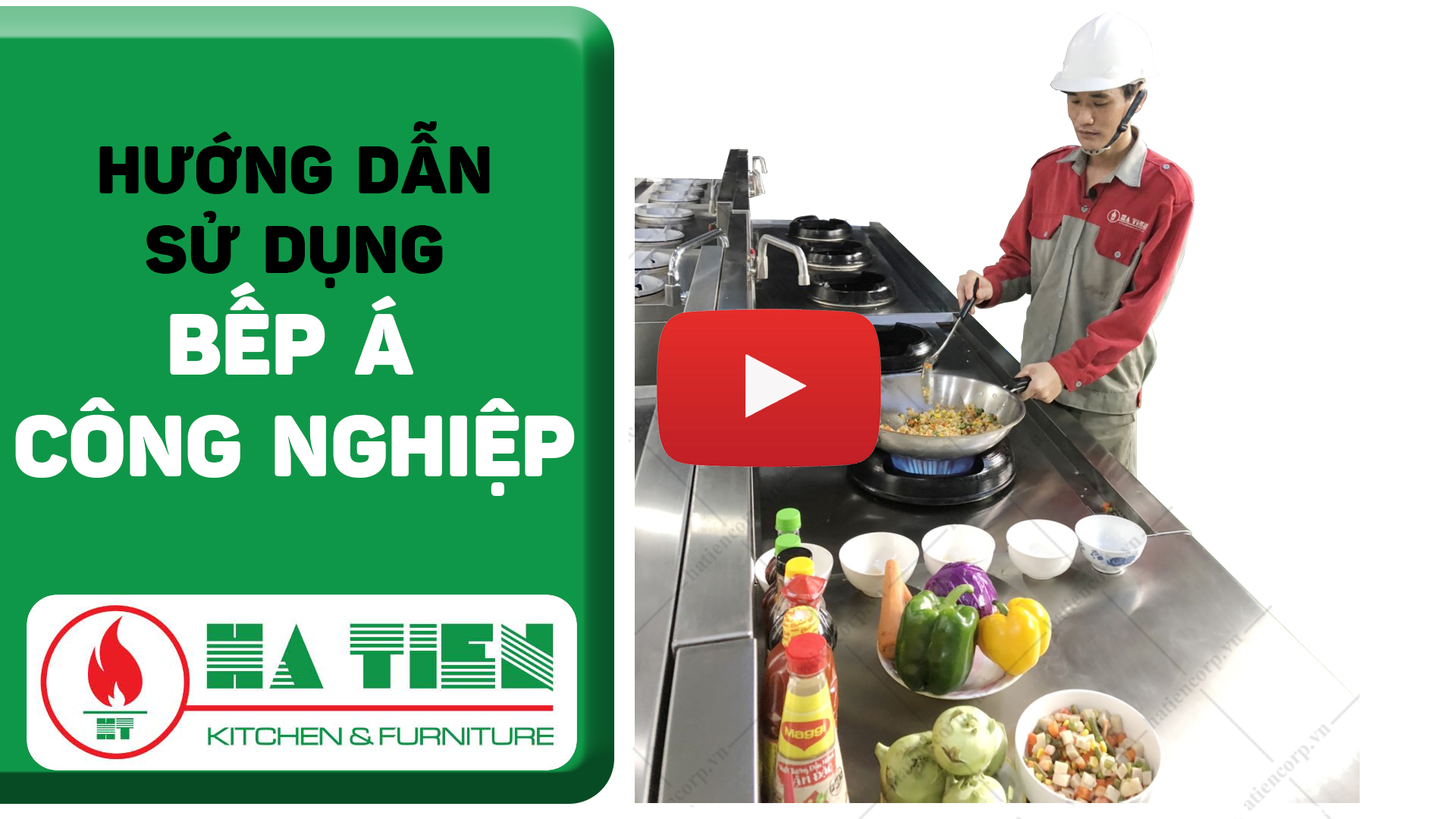 Bếp Á Inox Công Nghiệp