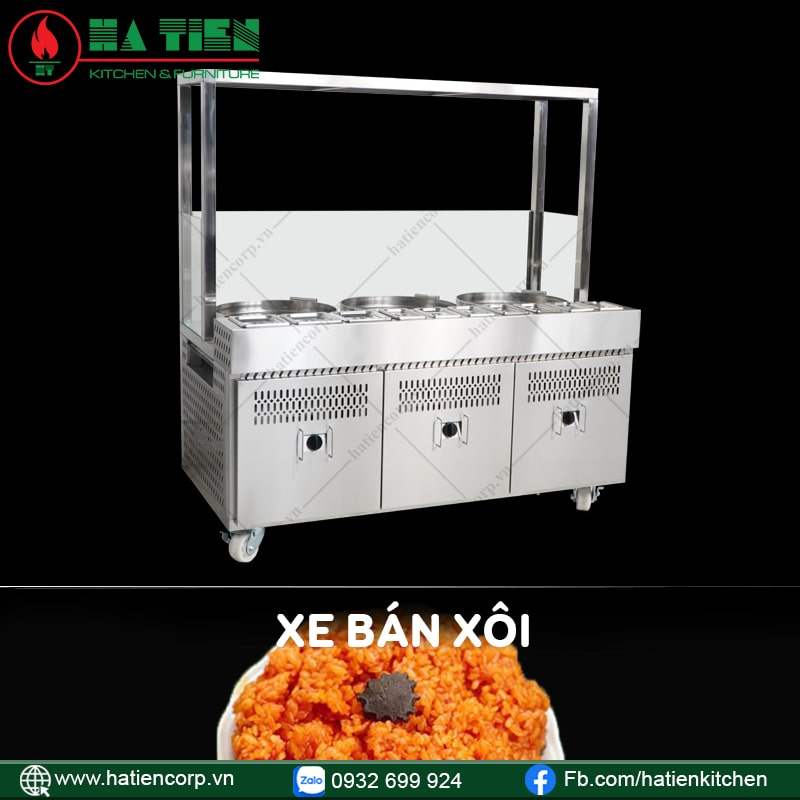 Mẫu xe bán xôi đẹp