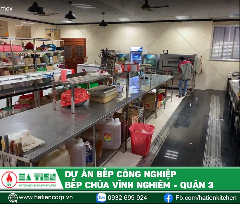 thi công bếp ăn từ thiện