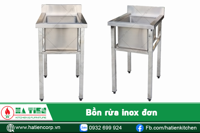 Bồn rửa inox đơn