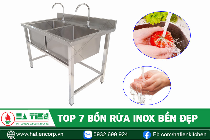Bồn rửa inox bền đẹp