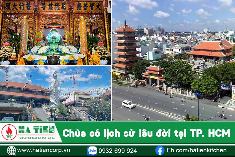 Chùa Vĩnh Nghiêm có lịch sử lâu đời tại TP. HCM