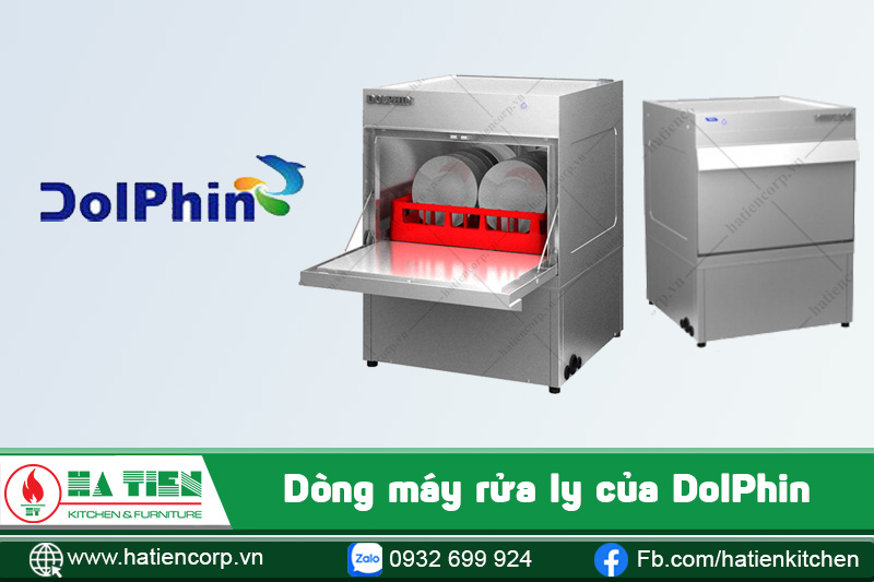 Máy rửa ly công nghiệp Dolphin