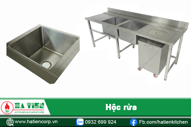 bồn rửa chén inox 304 2 ngăn hố rửa