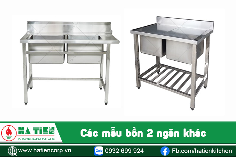 mẫu bồn rửa bát inox 304 khác