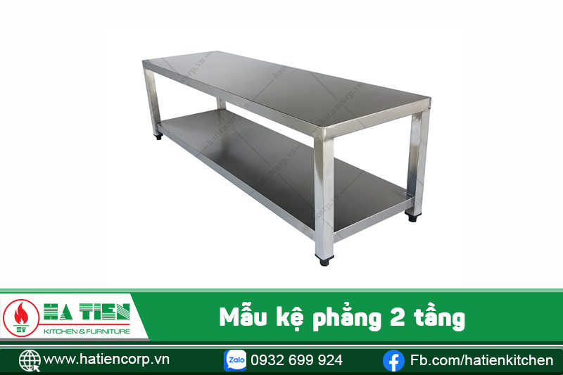 Kệ inox để lò vi sóng 2 tầng