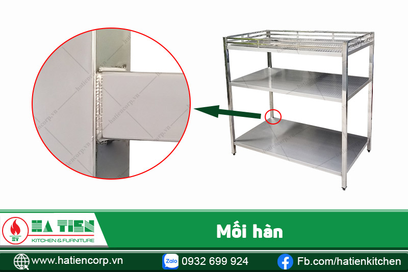 mối hàn kệ đa năng 3 tầng