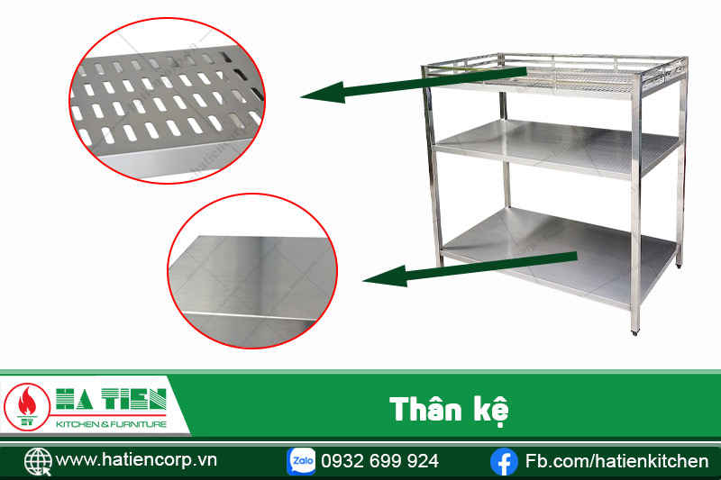 thân kệ đa năng 3 tầng
