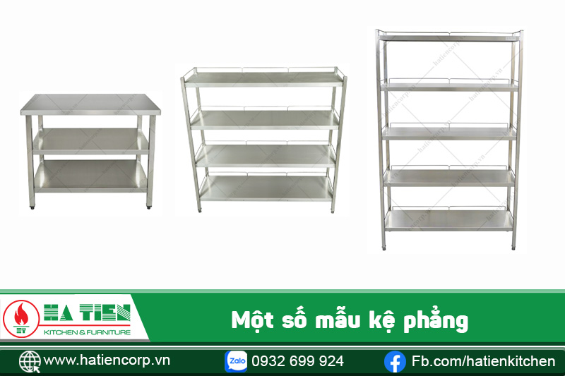 kệ phẳng inox