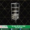 kệ inox để đồ 6 tầng