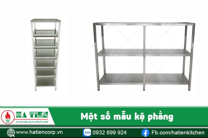 kệ inox phẳng