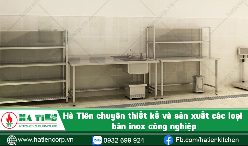 Mua bàn inox 1 tầng tại Hà Tiên