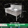 bếp á 2 họng 304