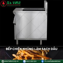 bếp chiên nhúng tách dầu
