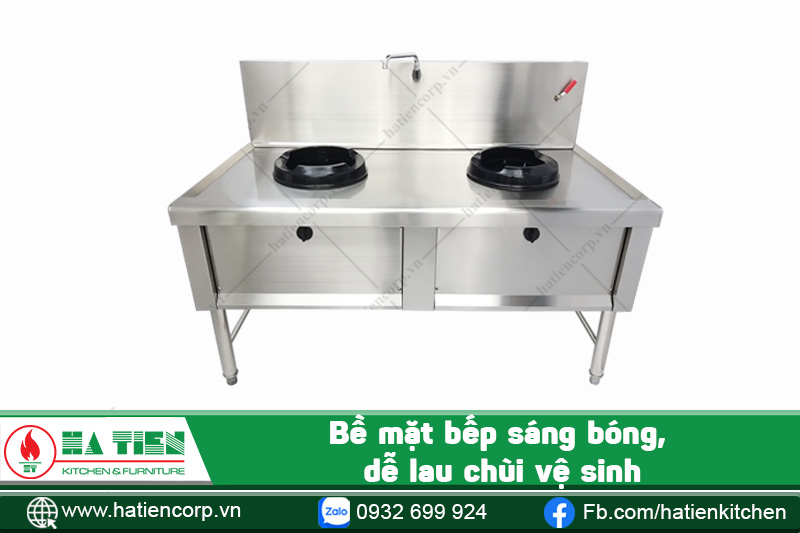 bếp gas công nghiệp inox