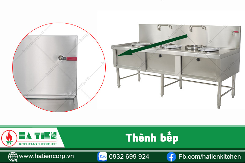 thành bếp khè