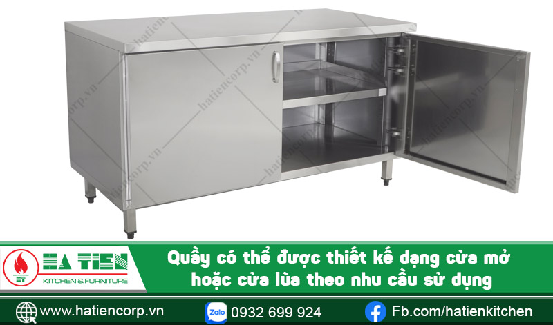 quầy bếp inox