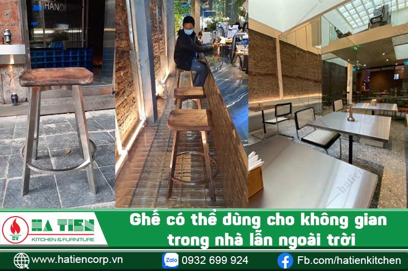 ghế có thể dùng trong và ngoài trời