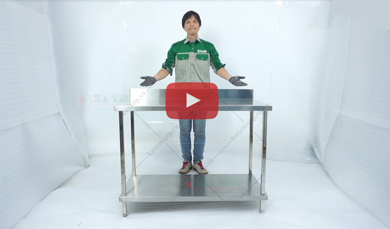 Hướng dẫn lắp ráp bàn inox