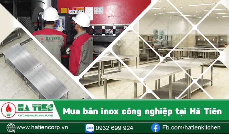 Bàn inox công nghiệp