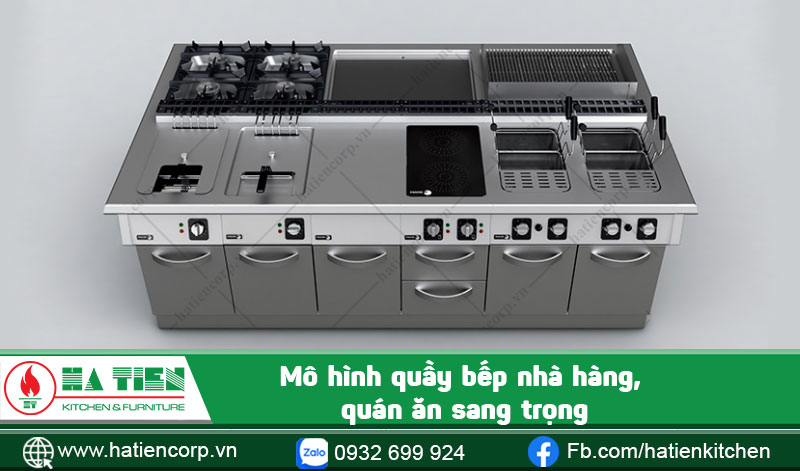 Quầy bếp nhà hàng hiện đại