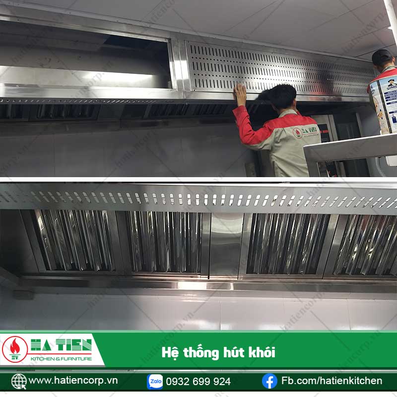 Lắp đặt hệ thống hút khói