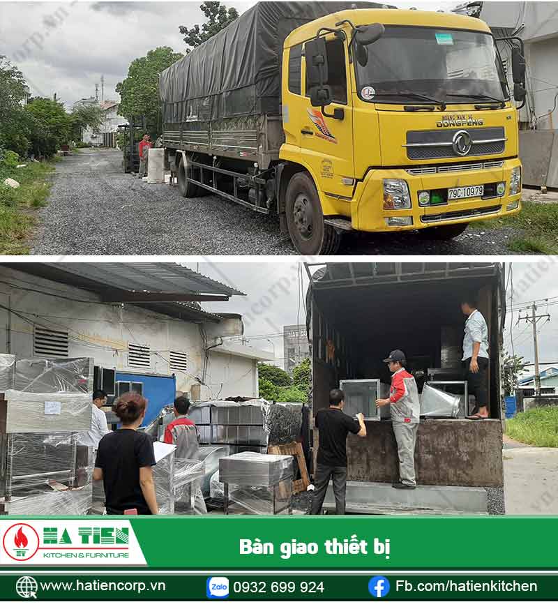 Vận chuyển và bàn giao đến khách hàng