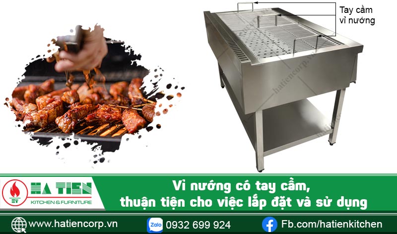 Vỉ nướng có tay cầm