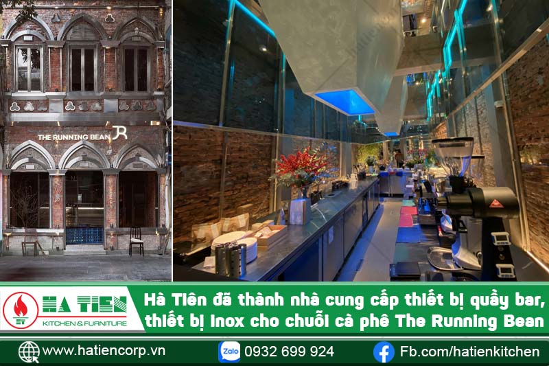 Hà Tiên cung cấp thiết bị cho The Running Bean