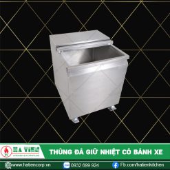 thùng đá giữ nhiệt có bánh xe