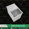 thùng đá inox âm bàn nắp lùa