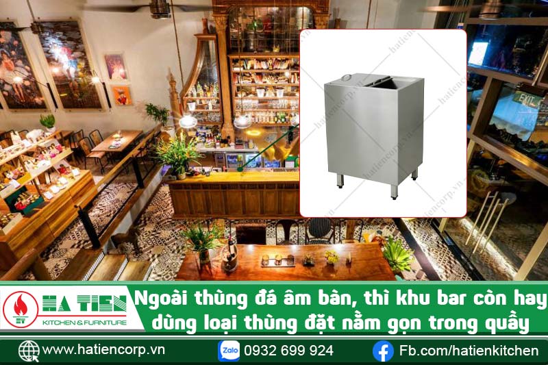 có nhiều loại thiết bị bảo quản đá lạnh