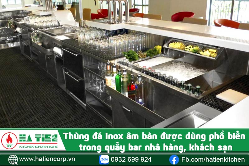 khu bar luôn cần thiết bị giữ lạnh