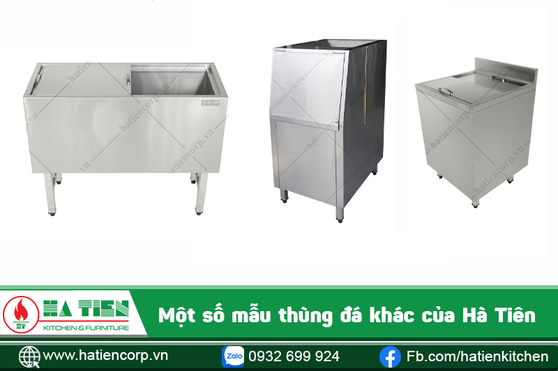 Một số mẫu thùng đá khác của Hà Tiên