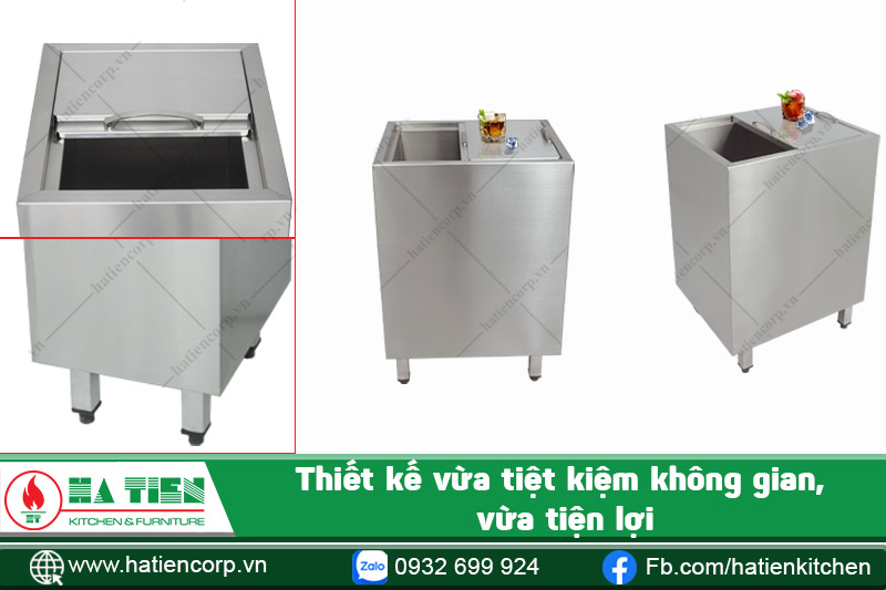 thùng đá có thiết kế thông minh