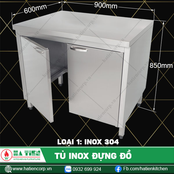 tủ inox đựng đồ QCO6-9