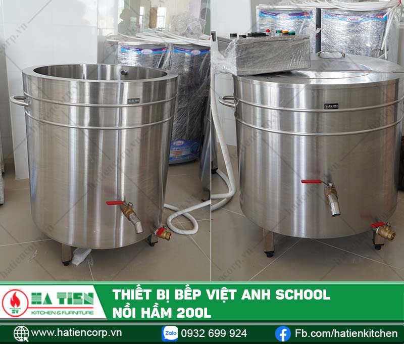 Nồi hầm điện 200L