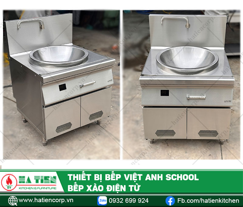 Bếp xào điện từ công nghiệp