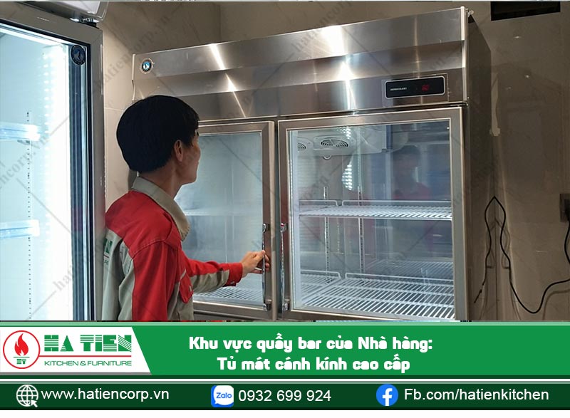 Tủ lạnh cánh kính tiện dụng